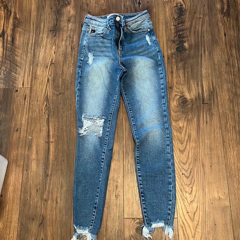 KanCan Distressed Blue Jeans